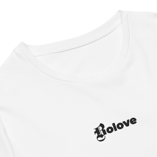 Bolove T-Shirt Weiss Nahaufnahme